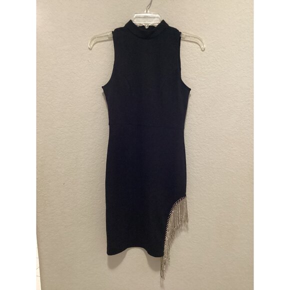 Windsor Black Sleeveless Bodycon Mini Dress Size XS - Picture 2 of 6